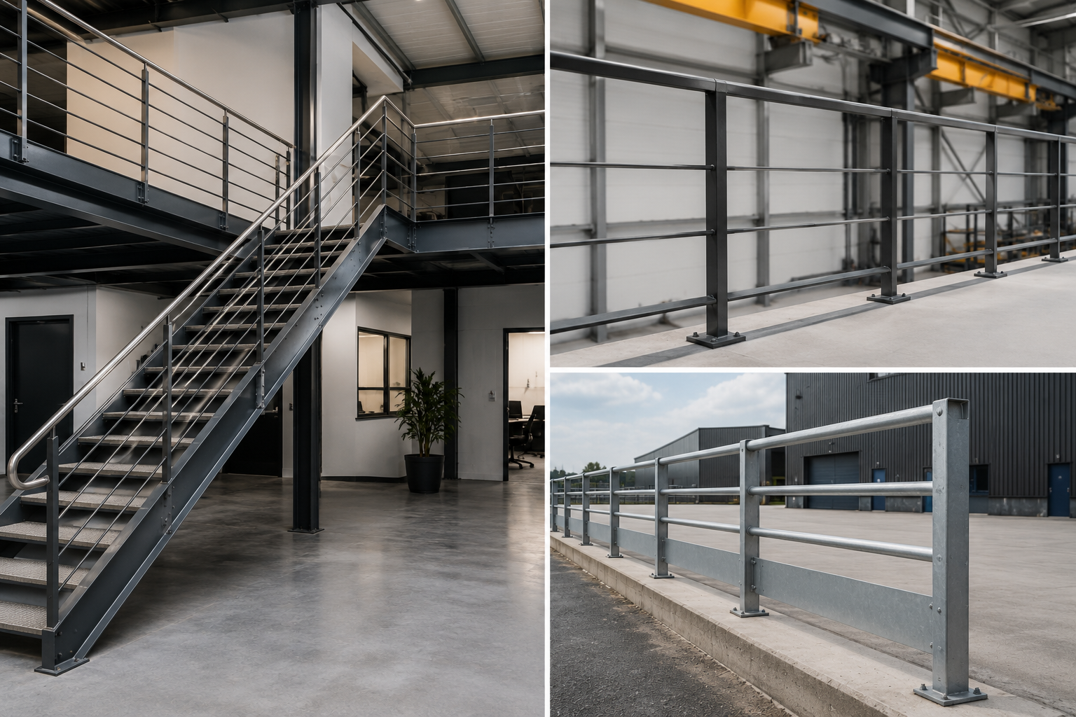 Scale e strutture metalliche in acciaio